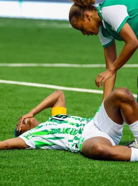 PSG confirm surgery for Nigeria captain Rasheedat Ajibade after fibula fracture PSG confirm surgery for Nigeria captain Rasheedat Ajibade after fibula fracture