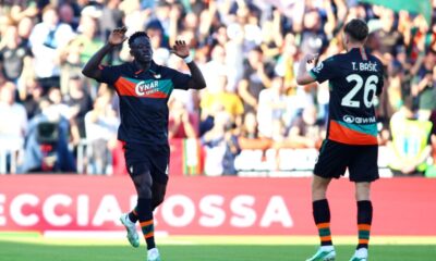 Akor Adams earns Venezia win over Napoli as Davide Nicola praises striker