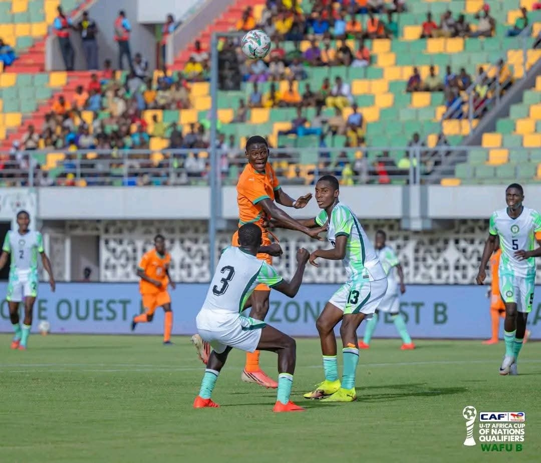 Nigeria U-17 eliminated from WAFU-B Championship after Cote d’Ivoire draw