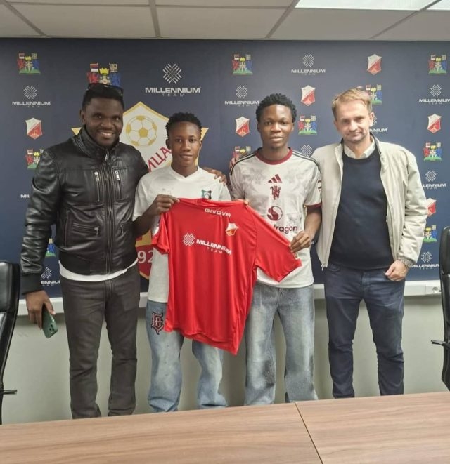 Stephen Makinwa celebrates new Serbian opportunities for Nigerian youngsters Stephen Makinwa celebrates new Serbian opportunities for Nigerian youngsters