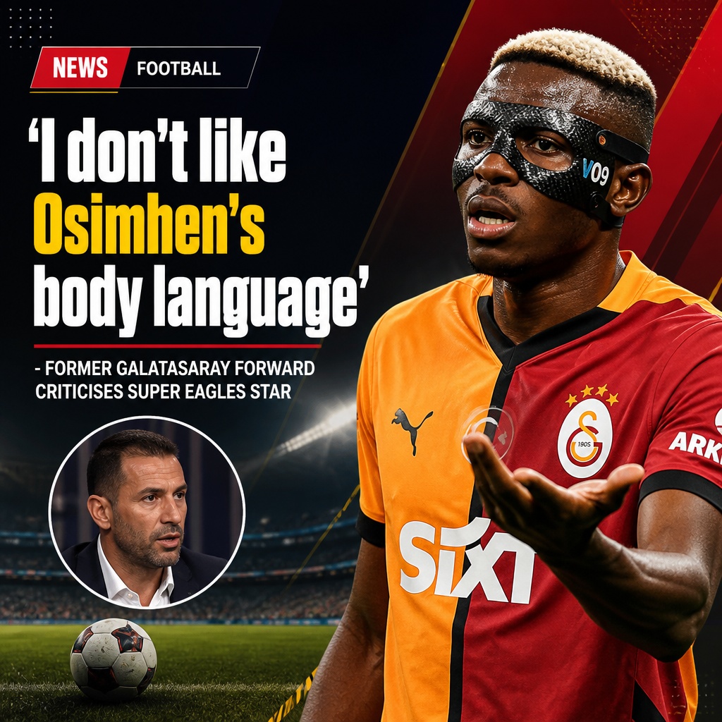 Victor Osimhen criticised by Necati Ates over body language in Galatasaray win