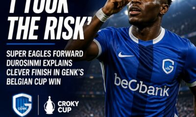 Rafiu Durosinmi scores again as Genk beat Virton to reach Belgian Cup next round