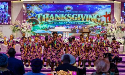 Folashade Olukoya Queens celebrate three-trophy year at MFM service