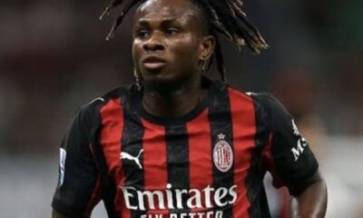 Chukwueze involved as AC Milan hold off Atalanta in five-goal thriller