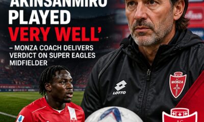 Juric praises Akinsanmiro after Monza’s 4-0 win over Cagliari
