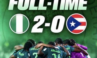 Nigeria 2-0 Puerto Rico: Flamingos boost FIFA U-17 Women’s World Cup hopes