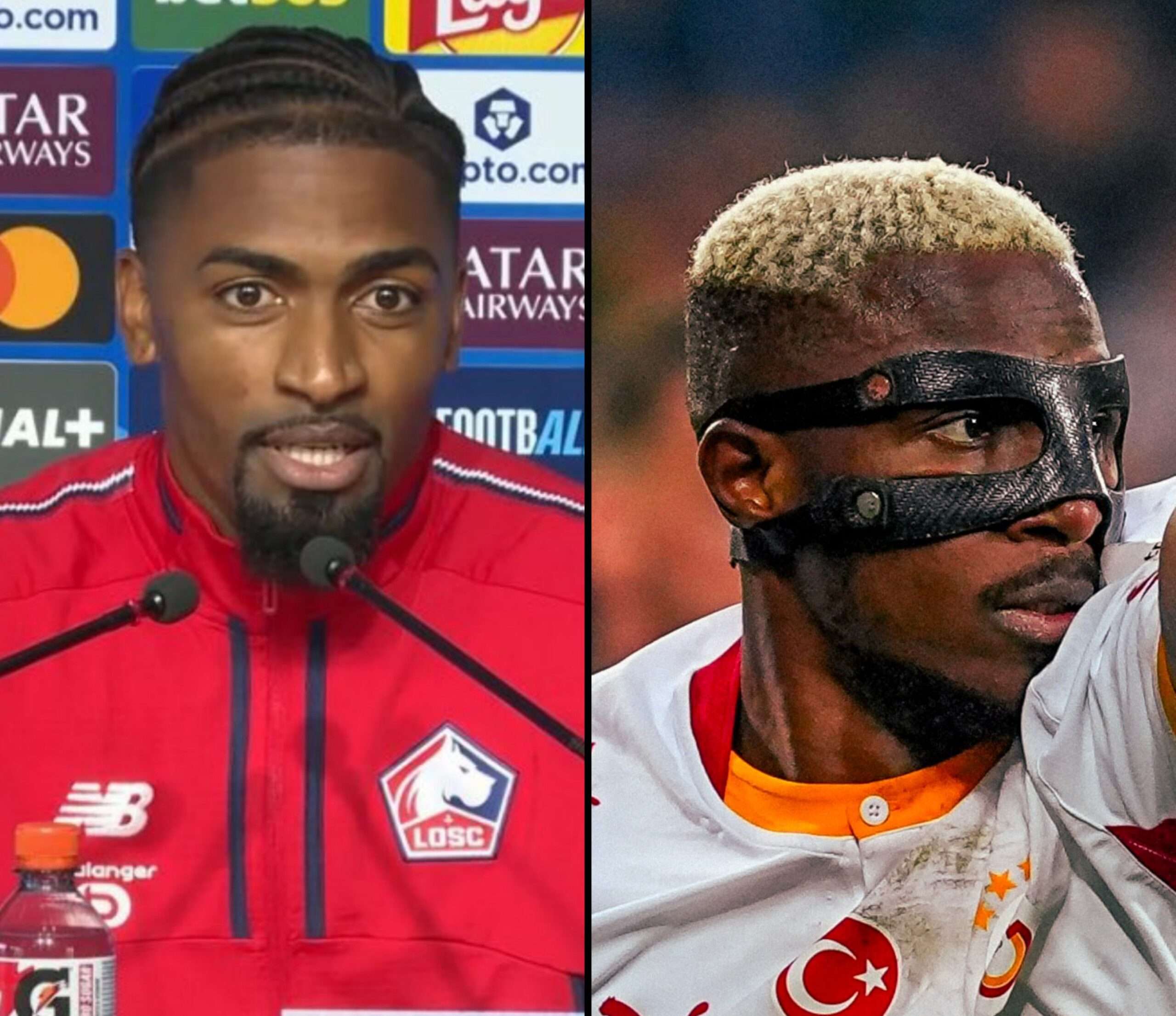 Lille’s Alexsandro Ribeiro relishing Victor Osimhen battle