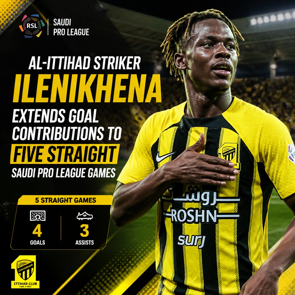 George Ilenikhena scores again as Al-Ittihad extend unbeaten run in Saudi Pro League George Ilenikhena scores again as Al-Ittihad extend unbeaten run in Saudi Pro League