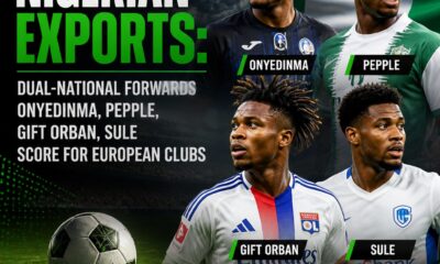 Nigerian-born forwards make their mark across Europe as Onyedinma, Pepple, Sule and Orban score