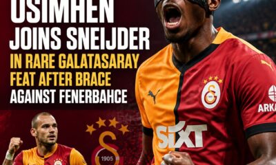 Victor Osimhen matches Wesley Sneijder’s rare Galatasaray feat against Fenerbahce