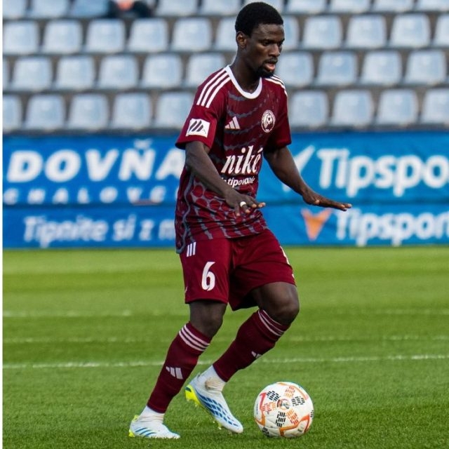 Samson Tijani steps up Super Eagles bid after Podbrezova win Samson Tijani steps up Super Eagles bid after Podbrezova win
